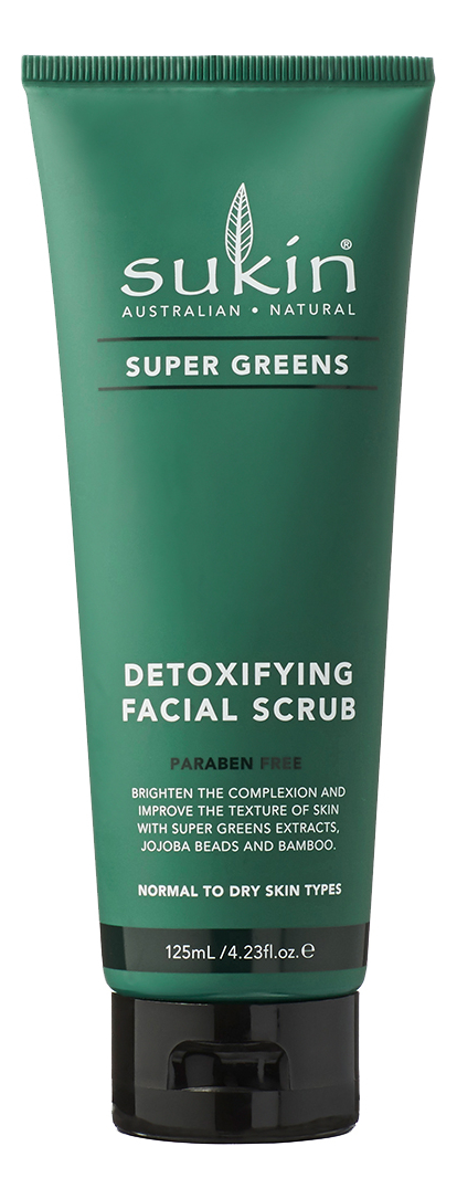 

Детокс-скраб для лица Super Greens Detoxifying Facial Scrub 125мл