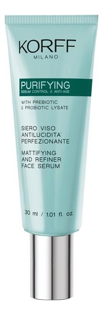 

Пьюрифаин матирующая сыворотка против старения кожи Purifying Mattifying And Refiner Face Serum 30мл