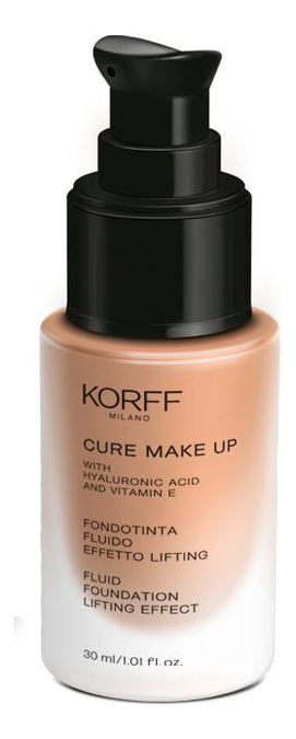 

Тональная эмульсия с лифтинг эффектом Cure Make Up Fluid Foundation Lifting Effect 30мл: No 03, Тональная эмульсия с лифтинг эффектом Cure Make Up Fluid Foundation Lifting Effect 30мл