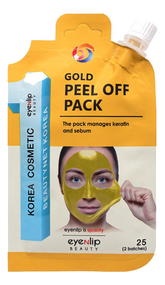 

Очищающая маска-пленка для лица Gold Peel Off Pack 25г