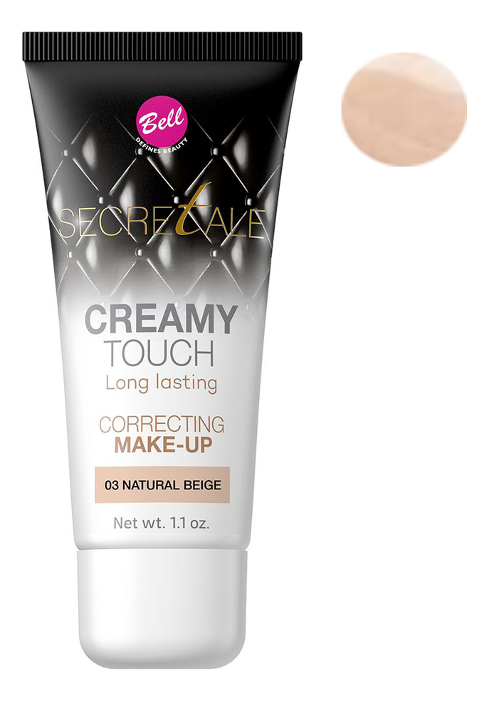 

Тональный крем для лица Secretale Creamy Touch Correcting Make-Up 30мл: No 03 Naturel Beige, Тональный крем для лица Secretale Creamy Touch Correcting Make-Up 30мл