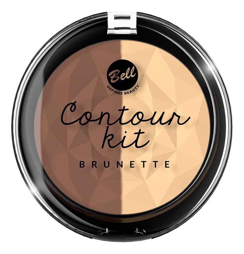 

Средство для контуринга лица Contour Kit 9г: 01 Brunette, Средство для контуринга лица Contour Kit 9г