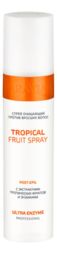 Спрей очищающий против вросших волос Professional Troical Fruit Spray 250мл