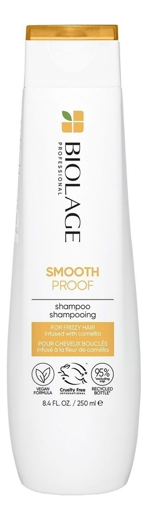 Шампунь для непослушных и вьющихся волос с экстрактом камелии Biolage Smoothproof Shampoo: Шампунь 250мл