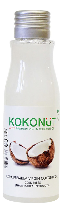 

Масло кокосовое для тела Extra Premium Virgin Coconut Oil: Масло 60мл (бутылка), Масло кокосовое для тела Extra Premium Virgin Coconut Oil