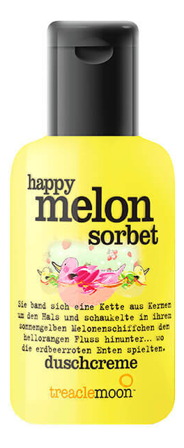 

Гель для душа Дынный сорбет Happy Melon Sorbet Bath & Shower Gel: Гель 60мл, Гель для душа Дынный сорбет Happy Melon Sorbet Bath & Shower Gel