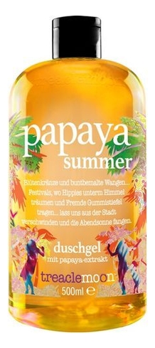 

Гель для душа Летняя папайя Papaya Summer Bath & Shower Gel: Гель 500мл, Гель для душа Летняя папайя Papaya Summer Bath & Shower Gel