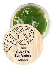 L.Sanic Гидрогелевые патчи для области вокруг глаз Herbal Green Tea Hydrogel Eye Patches 60шт