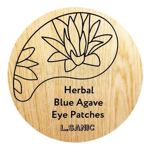 Гидрогелевые патчи для области вокруг глаз Herbal Blue Agave Hydrogel Eye Patches