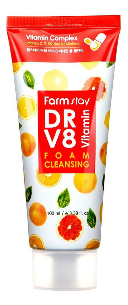 

Витаминная пенка для умывания Dr-V8 Vitamin Foam Cleansing 100мл