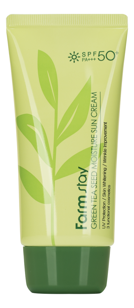 

Крем для лица с экстрактом зеленого чая Green Tea Seed Moisture Sun Cream 70мл