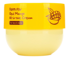 Farm Stay Многофункциональный крем для лица и тела с экстрактом манго Real Mango All-In-One Cream 300мл