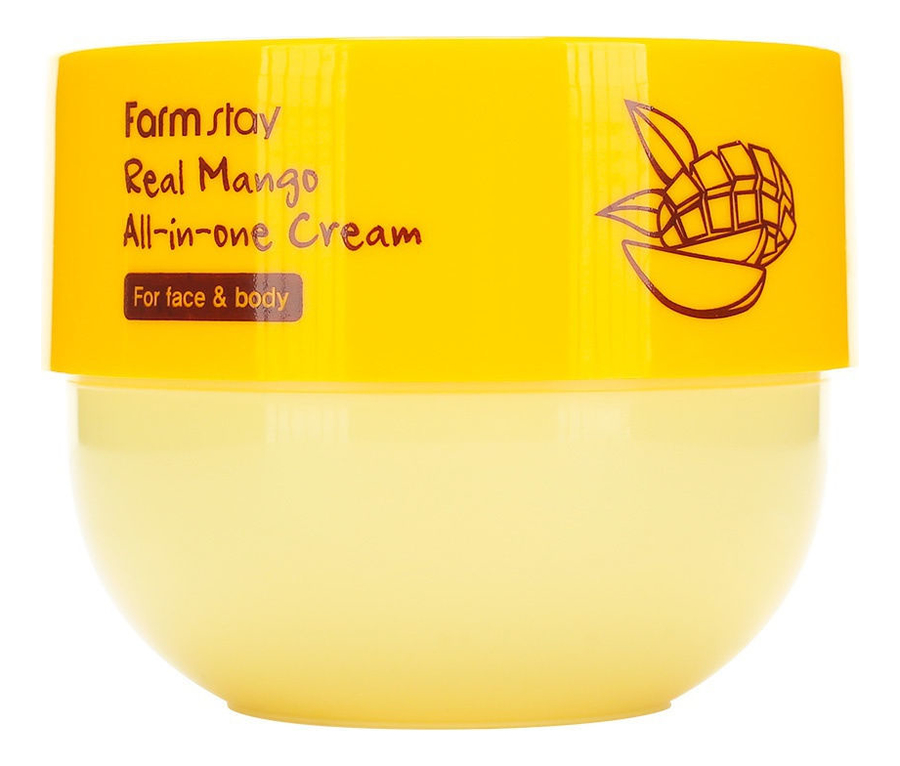 

Многофункциональный крем для лица и тела с экстрактом манго Real Mango All-In-One Cream 300мл