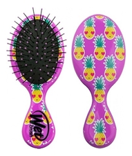 Wet Brush Щетка для спутанных волос Mini Detangler Brush Happy Hair Smiley Pineapple (веселый ананас)
