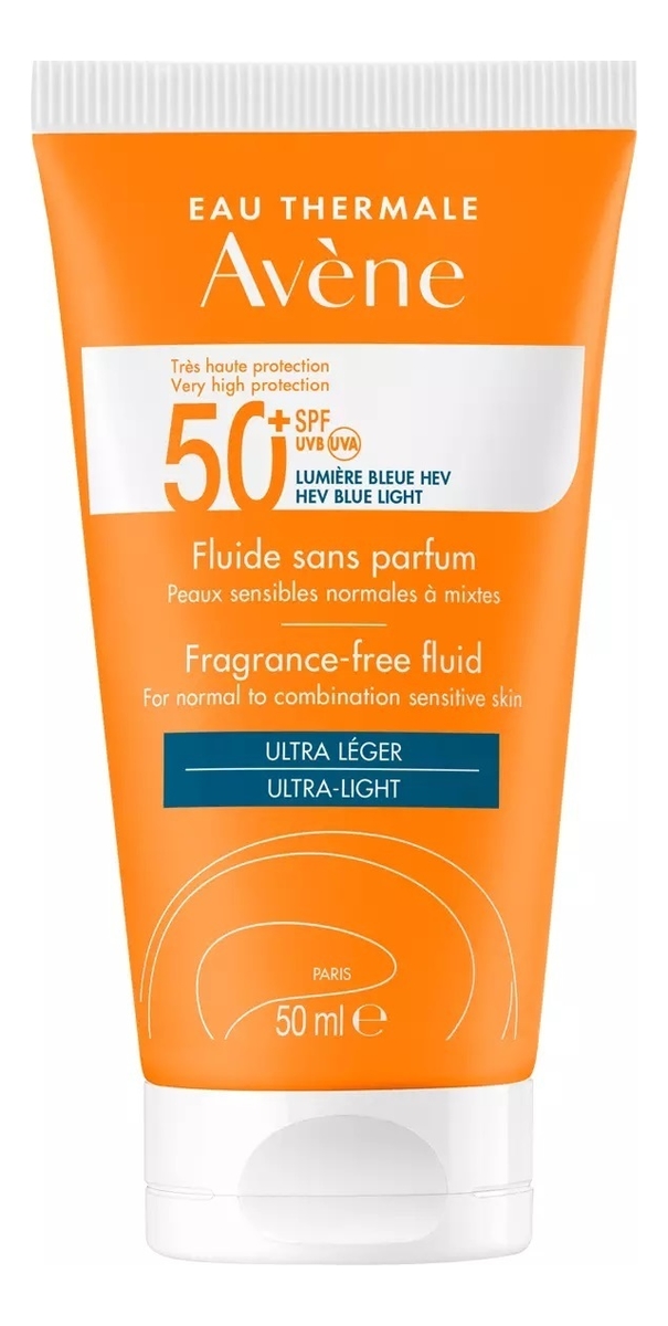 Солнцезащитный флюид для лица без отдушек Tres Haute Protection Fluide SPF50+ 50мл стик для защиты от солнца spf50 tres haute protection