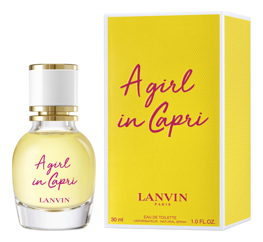 A Girl In Capri: туалетная вода 30мл lanvin a girl in capri туалетная вода для женщин 50 ml