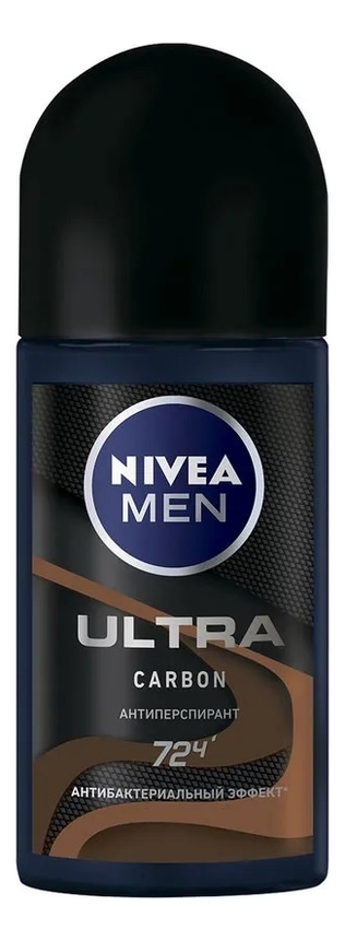 Купить Антиперспирант шариковый Men Ultra Carbon 50мл, NIVEA