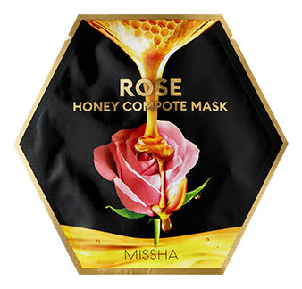 

Тканевая маска для лица Rose Honey Compote Mask: Маска 27г, Тканевая маска для лица Rose Honey Compote Mask