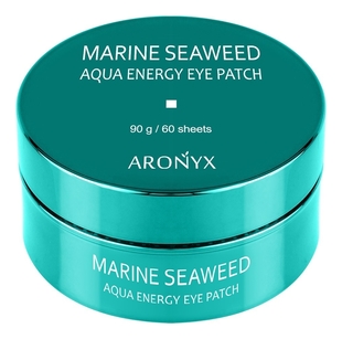 Гидрогелевые патчи для кожи вокруг глаз с экстрактом морских водорослей Aronyx Marine Seaweed Aqua Energy Eye Patch 60шт
