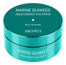 Medi Flower Гидрогелевые патчи для кожи вокруг глаз с экстрактом морских водорослей Aronyx Marine Seaweed Aqua Energy Eye Patch 60шт