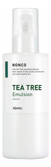 

Эмульсия для проблемной и жирной кожи лица NonCo Tea Tree Emulsion: Эмульсия 210мл, Эмульсия для проблемной и жирной кожи лица NonCo Tea Tree Emulsion