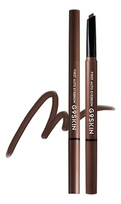

Автоматический карандаш для глаз и бровей G9 Skin First Auto Eyebrow 0,35г: 04 Dark Brown, Автоматический карандаш для глаз и бровей G9 Skin First Auto Eyebrow 0,35г