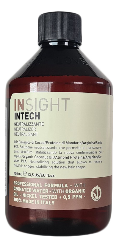 Нейтрализующее средство для перманентной завивки волос Intech 400мл
