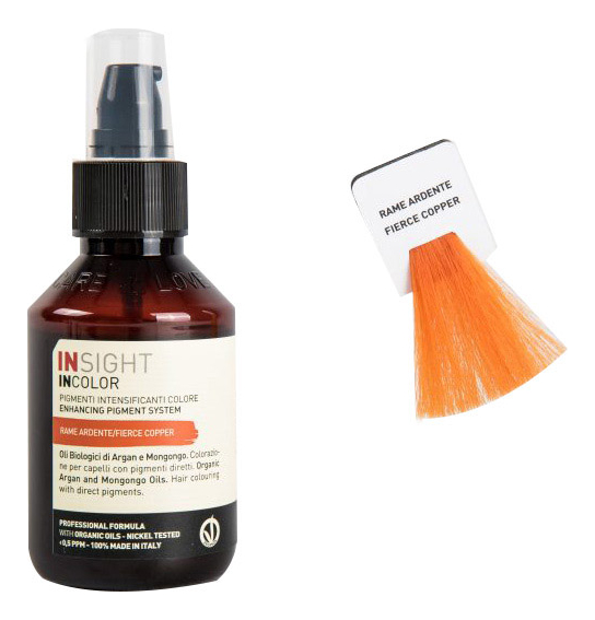 

Интенсивный пигмент для окрашивания волос Incolor Pigmenti Intensificanti Colore 100мл: Fierce Copper, Интенсивный пигмент для окрашивания волос Incolor Pigmenti Intensificanti Colore 100мл