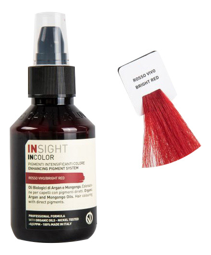 

Интенсивный пигмент для окрашивания волос Incolor Pigmenti Intensificanti Colore 250мл: Bright Red, Интенсивный пигмент для окрашивания волос Incolor Pigmenti Intensificanti Colore 250мл