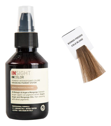 

Интенсивный пигмент для окрашивания волос Incolor Pigmenti Intensificanti Colore 250мл: Cold Blond, Интенсивный пигмент для окрашивания волос Incolor Pigmenti Intensificanti Colore 250мл