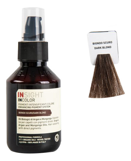 

Интенсивный пигмент для окрашивания волос Incolor Pigmenti Intensificanti Colore 250мл: Dark Blond, Интенсивный пигмент для окрашивания волос Incolor Pigmenti Intensificanti Colore 250мл