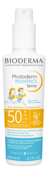 Солнцезащитный спрей для детей Photoderm Kid Spray SPF50+ 200мл