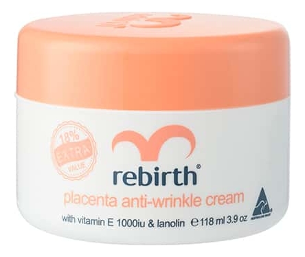 

Крем с экстрактом плаценты, витамином Е и Ланолином Placenta Anti-Wrinkle Cream: Крем 118мл, Крем с экстрактом плаценты, витамином Е и Ланолином Placenta Anti-Wrinkle Cream