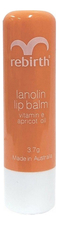 Rebirth Бальзам для губ с ланолином Lanolin Lip Balm 3,7г