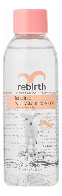 

Масло с ланолином, витамином Е и маслом вечерней примулы Lanolin Oil 125мл