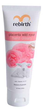 Крем для рук с экстрактом плаценты и маслом розы Placenta Wild Rose Hand Cream 75мл