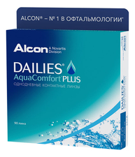 Alcon Контактные линзы Dailies AquaComfort Plus (90 блистеров)