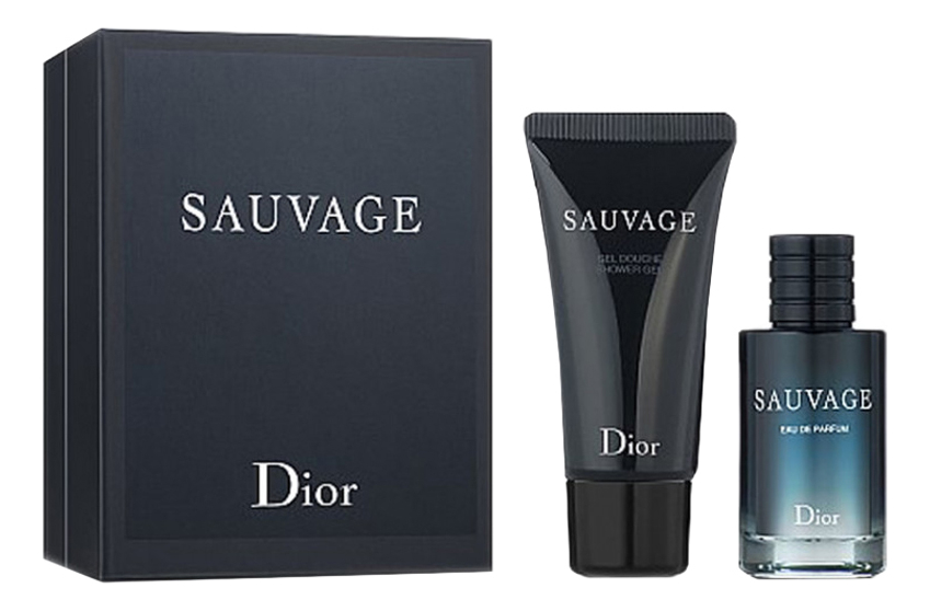

Sauvage Eau De Parfum: набор (п/вода 10мл + гель д/душа 20мл), Sauvage Eau De Parfum