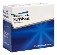Bausch+Lomb Контактные линзы PureVision (6 блистеров)