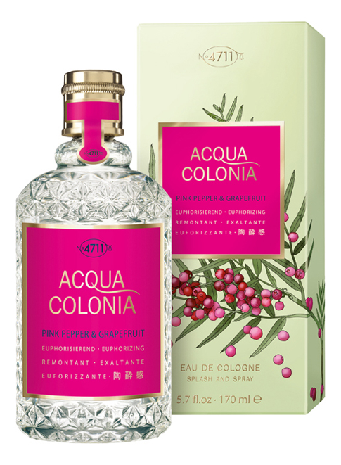 

4711 Acqua Colonia Pink Pepper & Grapefruit: одеколон 170мл, 4711 Acqua Colonia Pink Pepper & Grapefruit