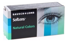 Bausch+Lomb Цветные контактные линзы SofLens Natural Colors (2 блистера)