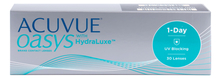 Acuvue Контактные линзы Oasys 1-Day HydraLuxe (30 блистеров)