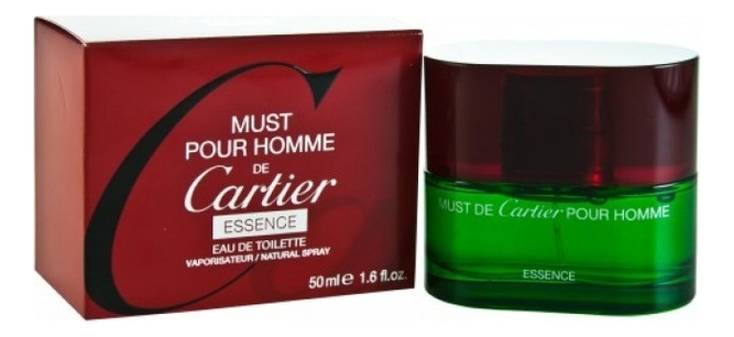 

Must Cartier Pour Homme Essence: туалетная вода 50мл, Must Cartier Pour Homme Essence