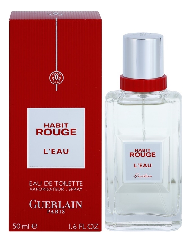 

Habit Rouge L'Eau: туалетная вода 50мл, Habit Rouge L'Eau