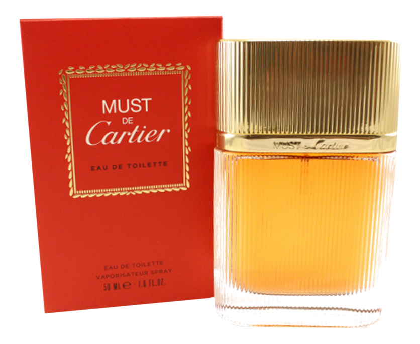 

Must de Cartier: туалетная вода 50мл, Must De Cartier