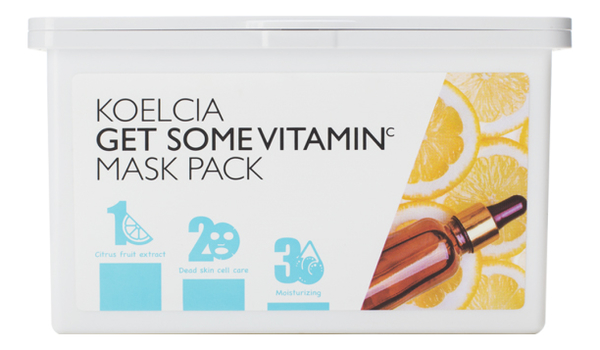 

Тканевая маска для лица с витамином C Get Some Vitamin C Mask Pack 30шт
