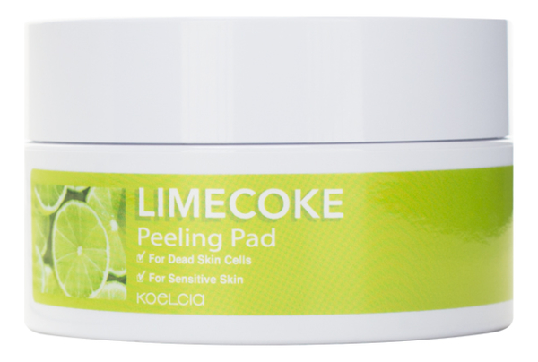 

Отшелушивающие подушечки для лица с экстрактом лайма Lime Coke Peeling Pad 40шт