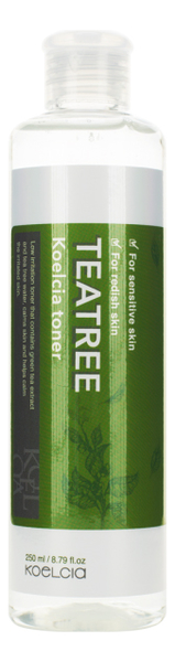 

Тонер для лица с экстрактом чайного дерева Teatree Toner 250мл