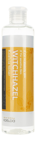

Тонер для лица с экстрактом гамамелиса Witchhazel Toner 250мл