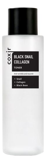 Тонер для лица с коллагеном и муцином черной улитки Black Snail Collagen Toner 150мл